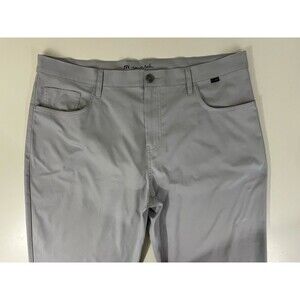 Travis Mathew Light Gray Performance Golf Pants Men’s Size 40 Preppy Athletic